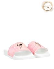 RRP€345 GIUSEPPE ZANOTTI Leather Slide Sandals US9 UK6 EU39 Logo Made in Italy, used for sale  Shipping to South Africa