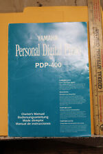 1995 Yamaha Personal Digital Piano PDP-400 Manual do Proprietário comprar usado  Enviando para Brazil