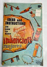 Ideas and Instructions on How to Make Indiancraft Projects 1963 Relaxation Pub segunda mano  Embacar hacia Argentina