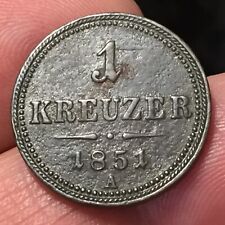 Austria kreuzer 1851 usato  San Pietro Di Morubio