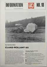 Original claas rollant for sale  Shipping to Ireland