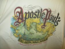 Camiseta Apostle Paul's Full Gospel Travel Service vintage 1992 By Living Epistles GG comprar usado  Enviando para Brazil