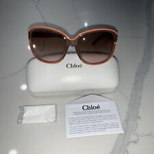 Óculos de Sol Chloe’ Oversized Gradient - Acabamento Laranja - Excelente Estado Usado com Caixa comprar usado  Enviando para Brazil