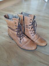 mustang stiefel cognac damen gebraucht kaufen  Mannheim