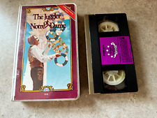 The Juggler of Notre Dame VHS raro antiguo caparazón de almeja Buena Vista video casero segunda mano  Embacar hacia Argentina