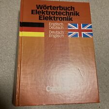 Wörterbuch elektrotechnik ele gebraucht kaufen  Walddorfhäslach