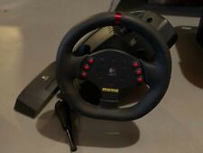 Logitech Momo Racing Force E-UH9 rueda y pedales PC USB con fuente de alimentación segunda mano  Embacar hacia Spain