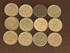 12 monedas presidenciales de un dólar (diferentes presidentes de Adam's Washington), usado segunda mano  Embacar hacia Argentina
