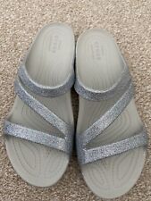 Crocs. ladies silver for sale  STOCKPORT