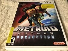 Metroid Prime 3: Corruption (Nintendo Wii, 2007) buen estado segunda mano  Embacar hacia Mexico