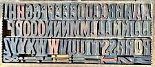 Letterpress wood type for sale  UK