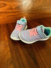 Usado, Tênis Skechers infantil feminino tamanho 10,5 cor infantil lavanda/rosa comprar usado  Enviando para Brazil