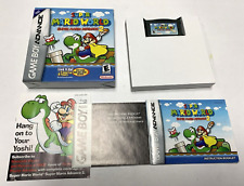 Supe Mario World Advance 2 completo na caixa Nintendo Gameboy GBA autêntico Game Boy comprar usado  Enviando para Brazil