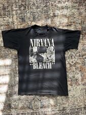 Camisa Vintage 89/90s Nirvana Era “Bleach” Sub Pop Records Kurt Cobain Band Rara comprar usado  Enviando para Brazil