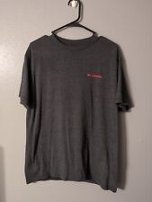 Columbia Shirt Men's Size L Gray Grizzly Bear Brown Stout  Outdoor for sale  Shipping to South Africa