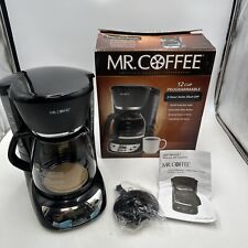Cafeteira programável Mr. Coffee 12 xícaras preta temporizador automático CHX23 nova na caixa comprar usado  Enviando para Brazil