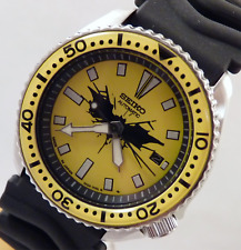 Seiko ceramic yellow for sale  MELTON MOWBRAY