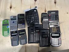 Texas Instruments TI-30XA, 30XS, Casio Plus Calculator Lot Of 14 for sale  Shipping to South Africa