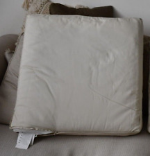 1x IKEA ARHOLMA imbottitura del sedile cuscino per schienale & 1x Mobili Da Giardino Sedia beige chiaro usato  Spedire a Italy