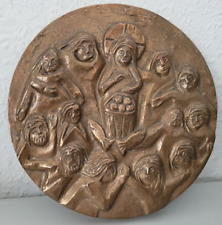 Bronze platte reliefbild gebraucht kaufen  Rietberg