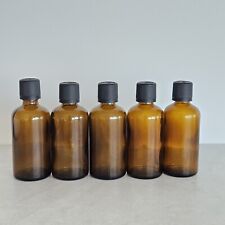 100ml amber brown for sale  LONDON