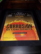Usado, Corrosion Of Conformity Albatroz raro pôster promocional de rádio original anúncio emoldurado! comprar usado  Enviando para Brazil