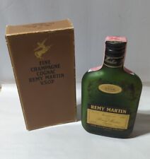 DECANTADOR Y CAJA DE BOTELLAS VACÍAS DE COÑAC DE CHAMPÁN FINO REMY MARTIN DE COLECCIÓN segunda mano  Embacar hacia Argentina