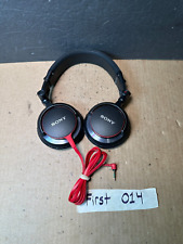 Auriculares plegables para DJ Sony MDR-V55 con cable sobre la oreja negros y rojos segunda mano  Embacar hacia Argentina