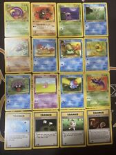 Used, Complete 1st Edition Fossil Set Commons NM-Mint Vintage Pokemon Cards for sale  Bannister