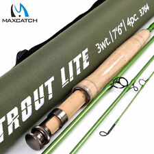 Used, Maxcatch Trout Lite Fly Fishing Rod 3/4/5wt IM12 Carbon For the trout angler for sale  Shipping to South Africa