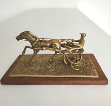 Vintage brass horse for sale  MANSFIELD