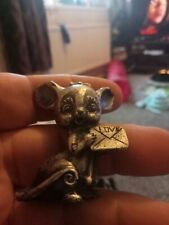 Metal mouse ornament for sale  WARRINGTON