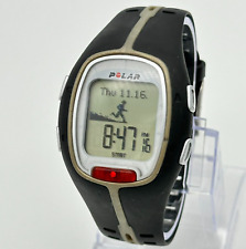 Usado, Reloj unisex POLAR RS200 negro/gris digital LCD fitness monitor de ritmo cardíaco funciona segunda mano  Embacar hacia Argentina