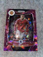 2021-22 Panini Prizm Premier League Christiano Ronaldo rosa hielo agrietado #283 SP segunda mano  Embacar hacia Argentina