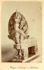 Usado, Musée Cambodgien, Dragon extrémité de balustrade Vintage albumen print Tirage  comprar usado  Enviando para Brazil