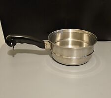 Used, SALADMASTER 8" Stainless Steel Steamer Insert Pan Drain Pot Strainer #2 for sale  Shipping to South Africa