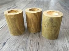 Homemade wooden tealight for sale  LONDON
