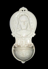 Ancien bénitier porcelaine d'occasion  France