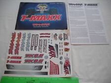 Decalques Traxxas T-Maxx manual do proprietário e TRX 2.5, modelo 49104-1, peças de carro RC de controle remoto comprar usado  Enviando para Brazil