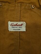 Used, VTG NOS 60’s Carhartt Headlight Finck Overalls Union Made Workwear Rare!! for sale  Shipping to South Africa