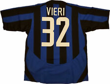 maglia Vieri Inter Nike calcio Milano jersey shirt trikot 2003 2004 Pirelli usato  Roma
