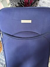 Large blue suitcase for sale  SAFFRON WALDEN