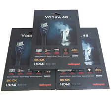 Cable HDMI Audioquest VODKA 48, 8k-10K Ultra HD, 48GBPS, 10% Plateado, 1m-3m segunda mano  Embacar hacia Argentina