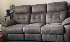 leather couch imitation gray for sale  Austin