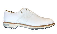 NOVO Sapato de Golfe FootJoy Dryjoys Premiere Series Packard Branco 12 M, MSRP $239 comprar usado  Enviando para Brazil