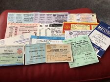 football ticket stubs for sale  GLOSSOP