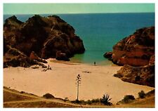 Cartão postal cromado praia dos Tres Irmaos Portugal rochas praia areia oceano férias  comprar usado  Enviando para Brazil