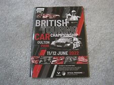 Btcc programme oulton for sale  WARRINGTON