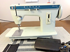 Máquina de costura SINGER 257 em ziguezague - Muito forte - Couro denim - REPARADO comprar usado  Enviando para Brazil