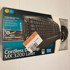 Mouse e teclado a laser sem fio Logitech desktop MX 3200 PC EUC comprar usado  Enviando para Brazil